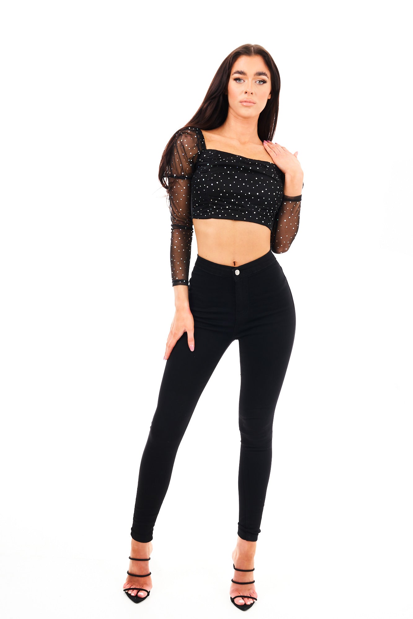 DENIM JEANS -BLACK