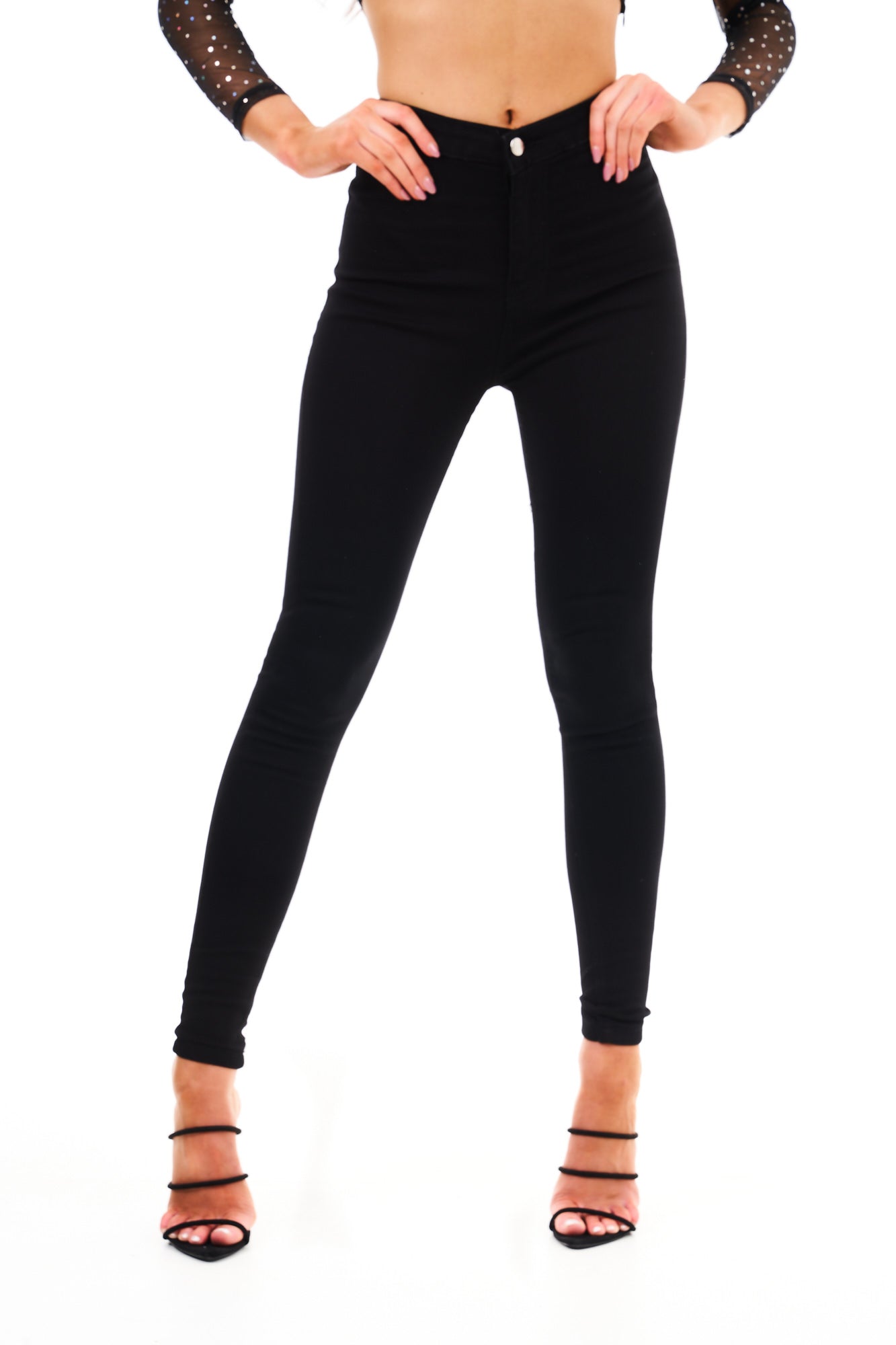 DENIM JEANS -BLACK