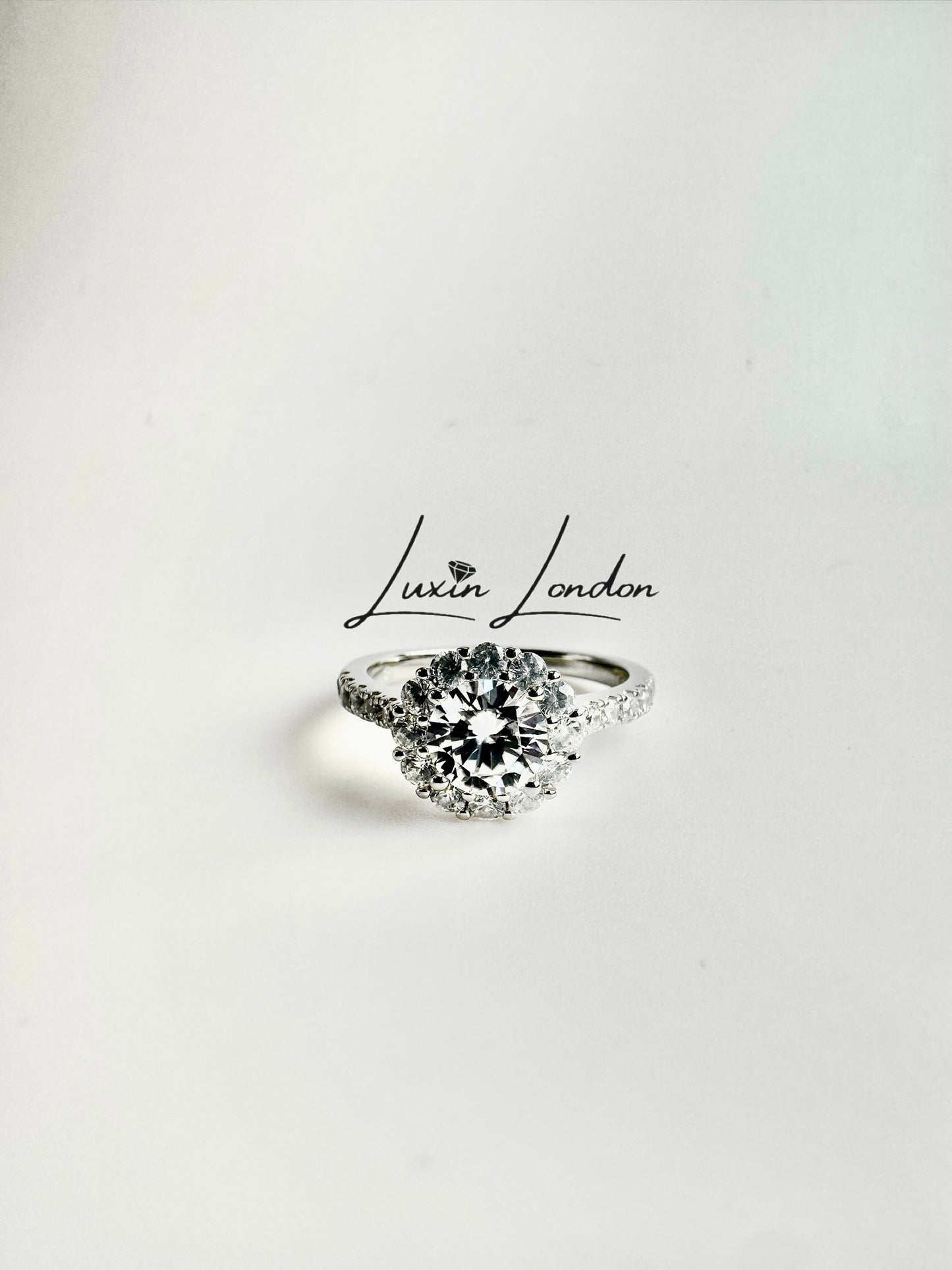 Cosmic Moissanite Diamond Band